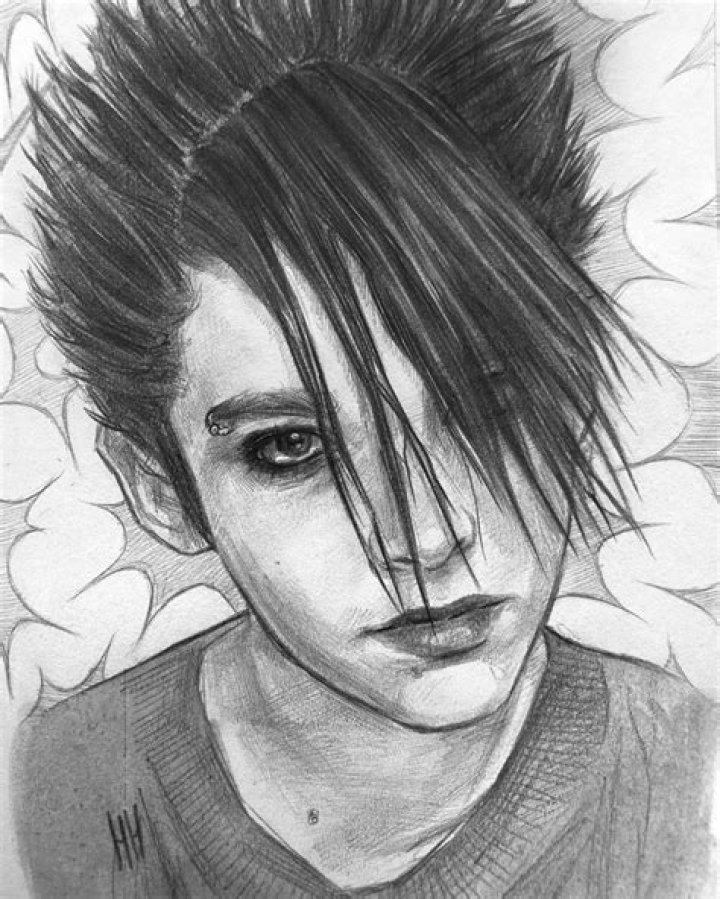 Captivating Tokio Hotel Drawings: Tom with Sunglasses