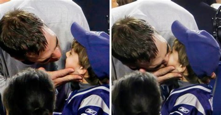 Understanding the Controversy Behind Tom Brady Kissing His Son