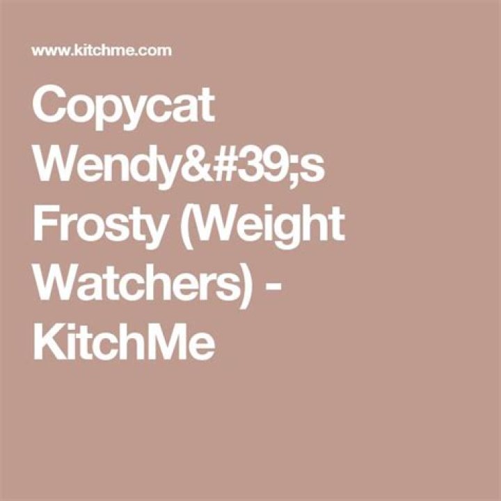 Discovering the Creamy Delight of Wendy's Frosty