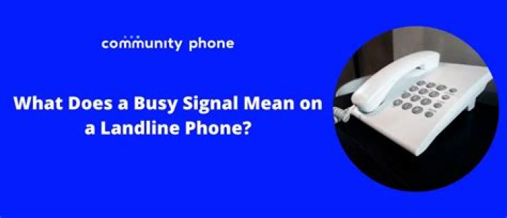 Understanding What a Busy Signal Means on a Cell Phone