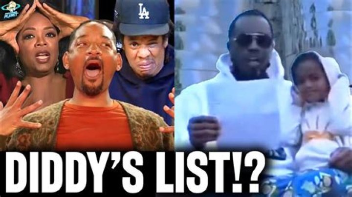 Who Is on P Diddy's List? Unveiling the Secrets Behind the Iconic Celebrity