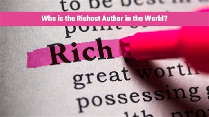 Who is the Richest Author in the World? Discover the Literary Millionaires