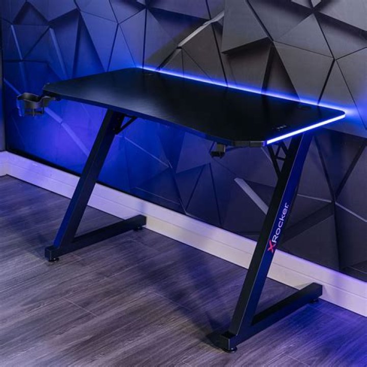 X Rocker - Cobra Gaming Desk with RGB Lighting Review: The Ultimate Gaming Experience